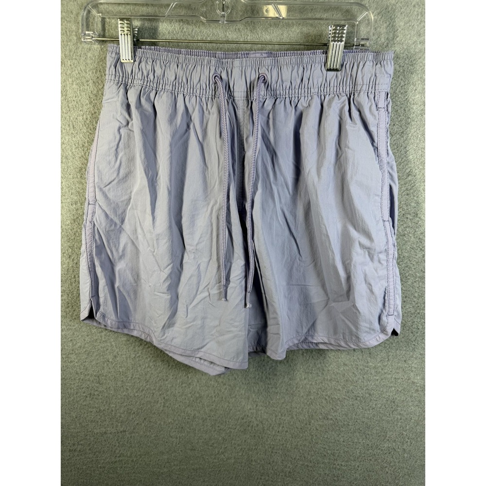 H&M Shorts Mens Small Purple Lightweight Swim‎ Trunks Mesh Lined Elastic Waist